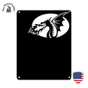 Dragon Head Memo Board – Fire-Breathing Fantasy Organizer The Metal Peddler