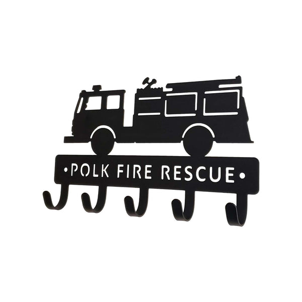 Personalized Fire Truck Key Hanger – Honor Your Heroes!