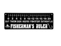 Fisherman’s Ruler Metal Wall Art – 2 Designs