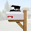 GSP Dog Mailbox Topper - Personalized House Numbers
