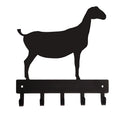 LaMancha Goat Key Rack with 5 hooks - The Metal Peddler Key Rack farm, Goat, key rack, not-dog