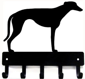 Greyhound Dog Key Rack/ Leash Hanger 5 Hook