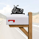 Motorcycle Trike Mailbox Topper - Personalized House Numbers