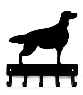 Irish Setter Key Rack/ Leash Hanger with 5 hooks