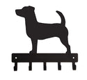 Jack Russell Terrier Dog Key Rack/ Leash Hanger 5 Hook