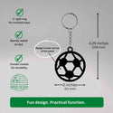 Soccer Ball Keychain - The Metal Peddler Keychains key fob, keychain, keyring, soccer, soccer ball, sport, sports