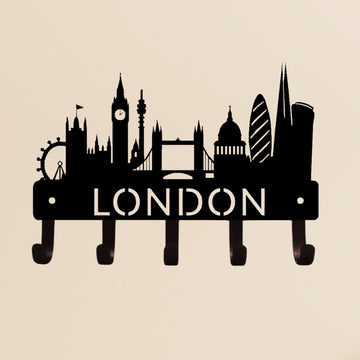 London City Skyline Key Holder - 0