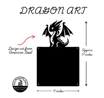 Whimsical Dragon Key Holder – Fantasy Wall Hook The Metal Peddler