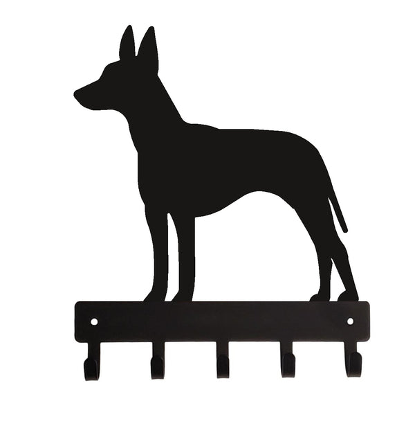 Manchester Terrier Dog Key Rack/ Leash Hanger