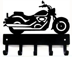 Cruiser Motorcycle Key Hanger with 5 hooks