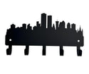 New Orleans, LA City Skyline key rack/ leash holder with 5 hooks