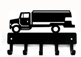 Oil Tanker Delivery Truck Key Hanger - The Metal Peddler Key Rack auto, automobile, construction, dad, dad auto, dad trade, Inv-T, key rack, SALE, trades, transportation, vehicles