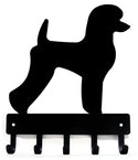 Poodle (German Trim Coat) Dog Key Rack/ Leash Hanger The Metal Peddler