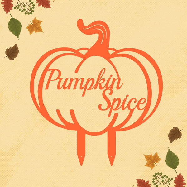 Fall Pumpkin Garden Stakes – 9 Designs