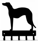 Scottish Deerhound Dog Key Rack/ Leash Hanger with 5 Hooks