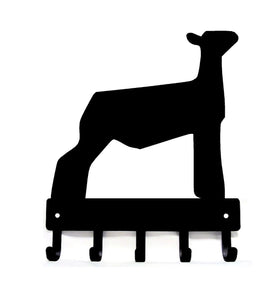 Shorn Show Sheep #2 Key Holder The Metal Peddler