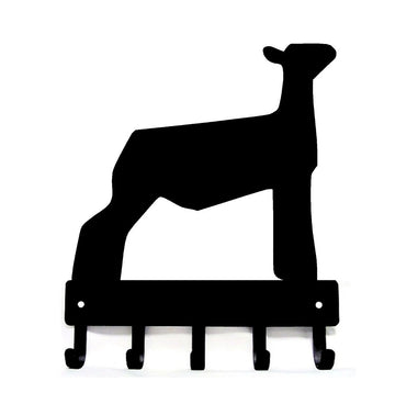 Shorn Show Sheep #2 Key Holder The Metal Peddler
