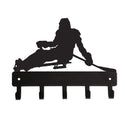 Sled Hockey Key or Medal Holder with 5 Hooks