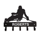 Sled Hockey Key or Medal Holder with 5 Hooks