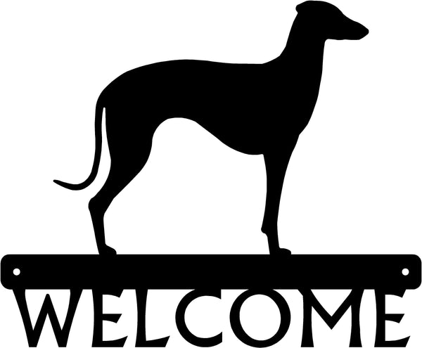 Sloughi dog breed open welcome wall art