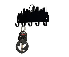 St Louis, IL Skyline key rack / leash holder with 5 hooks