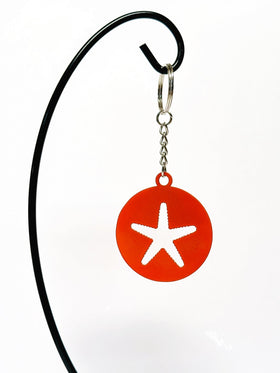 Crab Keychain in Red | Decorative Accessory (Copy) The Metal Peddler