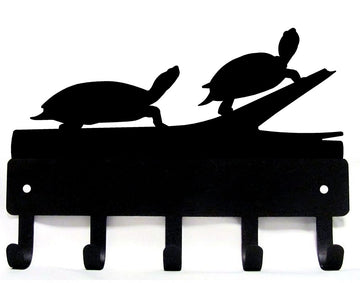 Turtles on a Log Key Holder with Size Options