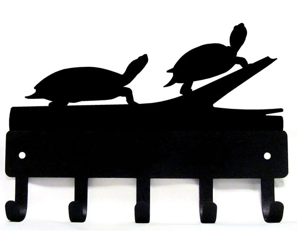 Turtles on a Log Key Holder with Size Options