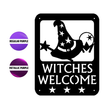 Witches Welcome Sign or Yard Stake - 0