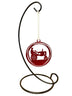 Christmas Tree Ornament with a Tractor and Farmer - The Metal Peddler Christmas Ornaments Christmas, farm, farmer, holiday, Inv-T, not-dog, seasonal, tractor, XO