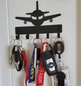 Airplane Key Holder for Pilots, Aviators, and Planespotters The Metal Peddler