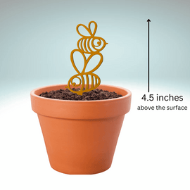 Bee Duo Plant Pot Stake