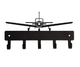 Cherokee airplane design on a 5 hook key holder