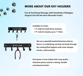 Key rack information and sizes 