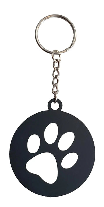 Dog Paw Keychain - The Metal Peddler Keychains Any Breed, breed, Dog, key fob, keychain, keyring