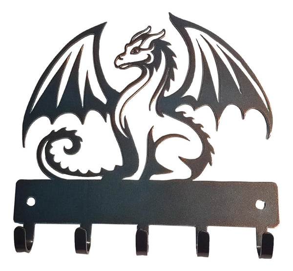 Graceful Dragon Key Holder -  Fantasy Wall Hook