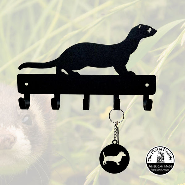 Ferret Key Holder with 5 Hooks