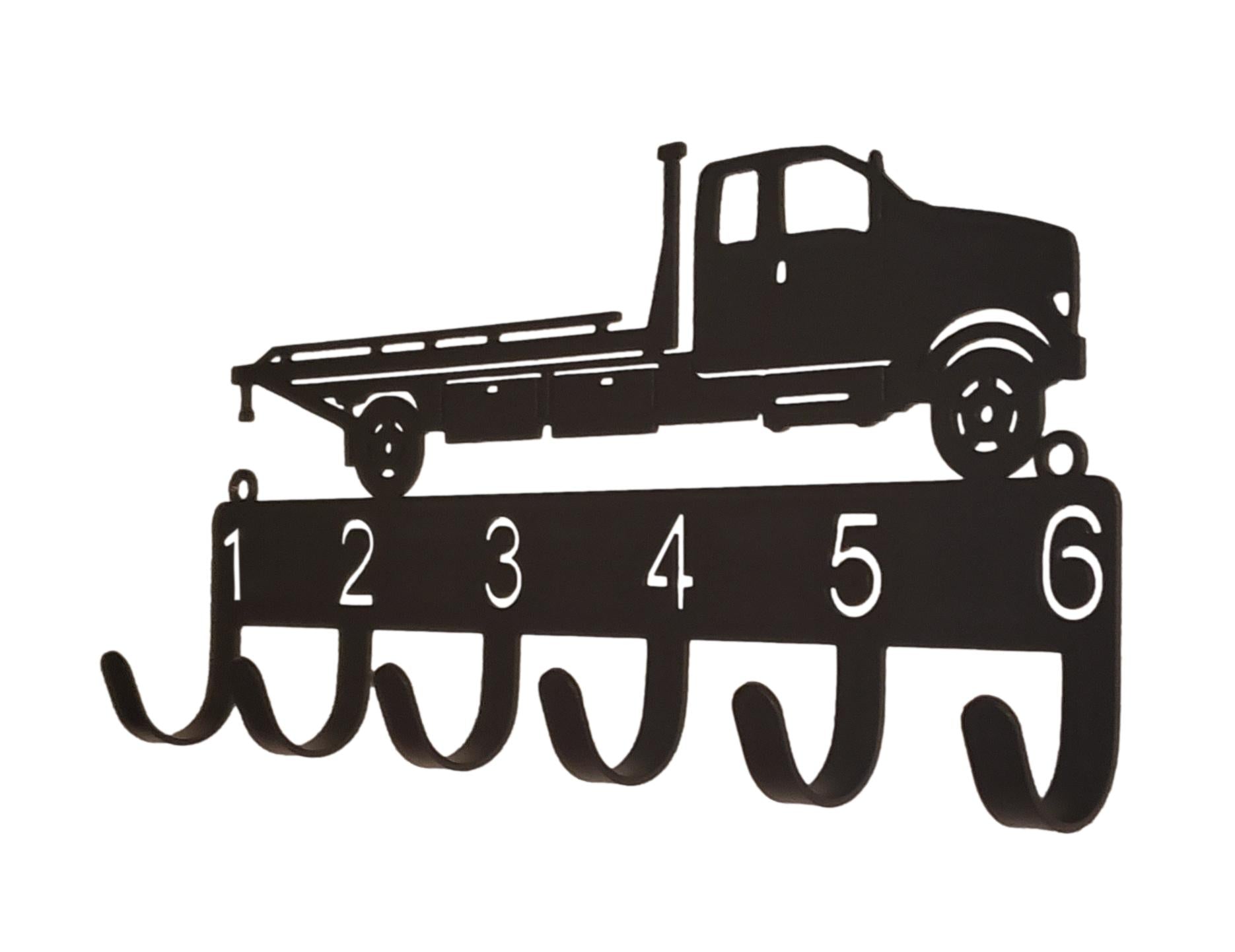 Flatbed Tow Truck Key Hanger-2