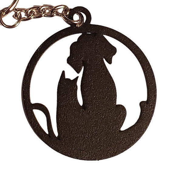Dog & Cat Keychain - The Metal Peddler Keychains Any Breed, breed, Cat, dog, key fob, keychain, keyring