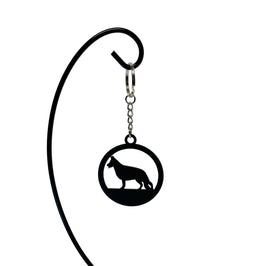 German Shepherd Dog Keychain - The Metal Peddler Keychains breed, Breed G, Dog, German Shepherd, German Shepherd Standing, key fob, keychain, keyring