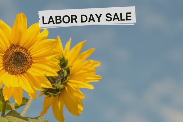 Use code LABORDAY