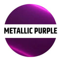 Metallic purple color sample