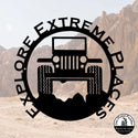 Explore Extreme Places - Off road wall art