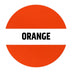 Orange color sample