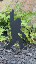 Video of bigfoot garden stake in the wild