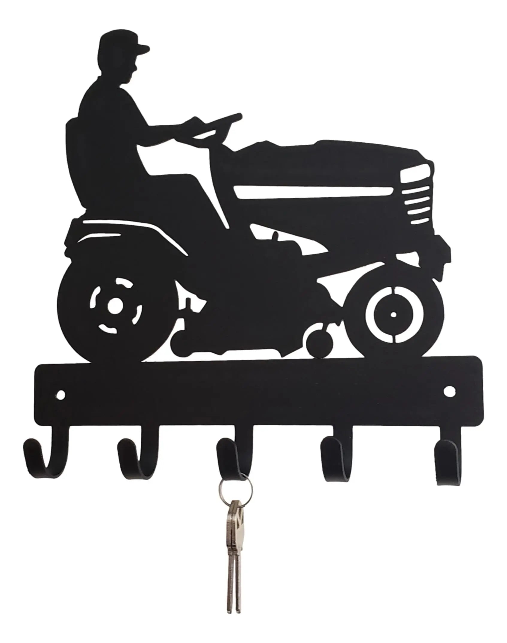Riding Mower Key Holder Made in the USA by The Metal Peddler