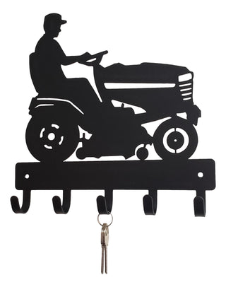 Riding Mower Key Holder - The Metal Peddler Key Rack auto, automobile, dad, dad auto, dad trade, farm, farmer, Inv-T, key rack, occupations, tractor, trades, transportation, vehicles