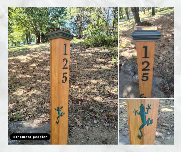 Porch Peeper Frog Wall Art