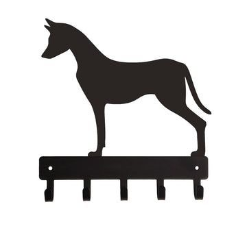 Xoloitzcuintli Dog Key Rack/ Leash Hanger (Xolo) - The Metal Peddler Key Rack breed, Breed X, Dog, key rack, leash hanger, Xoloitzcuintli