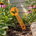 Pollinator Plant & Perennial Garden Stake with Butterfly or Bee